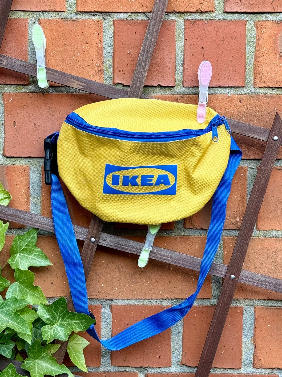 Vintage IKEA bag in the iconic blue and yellow colors, Ophalen of Verzenden, Zo goed als nieuw, Unisex volwassen