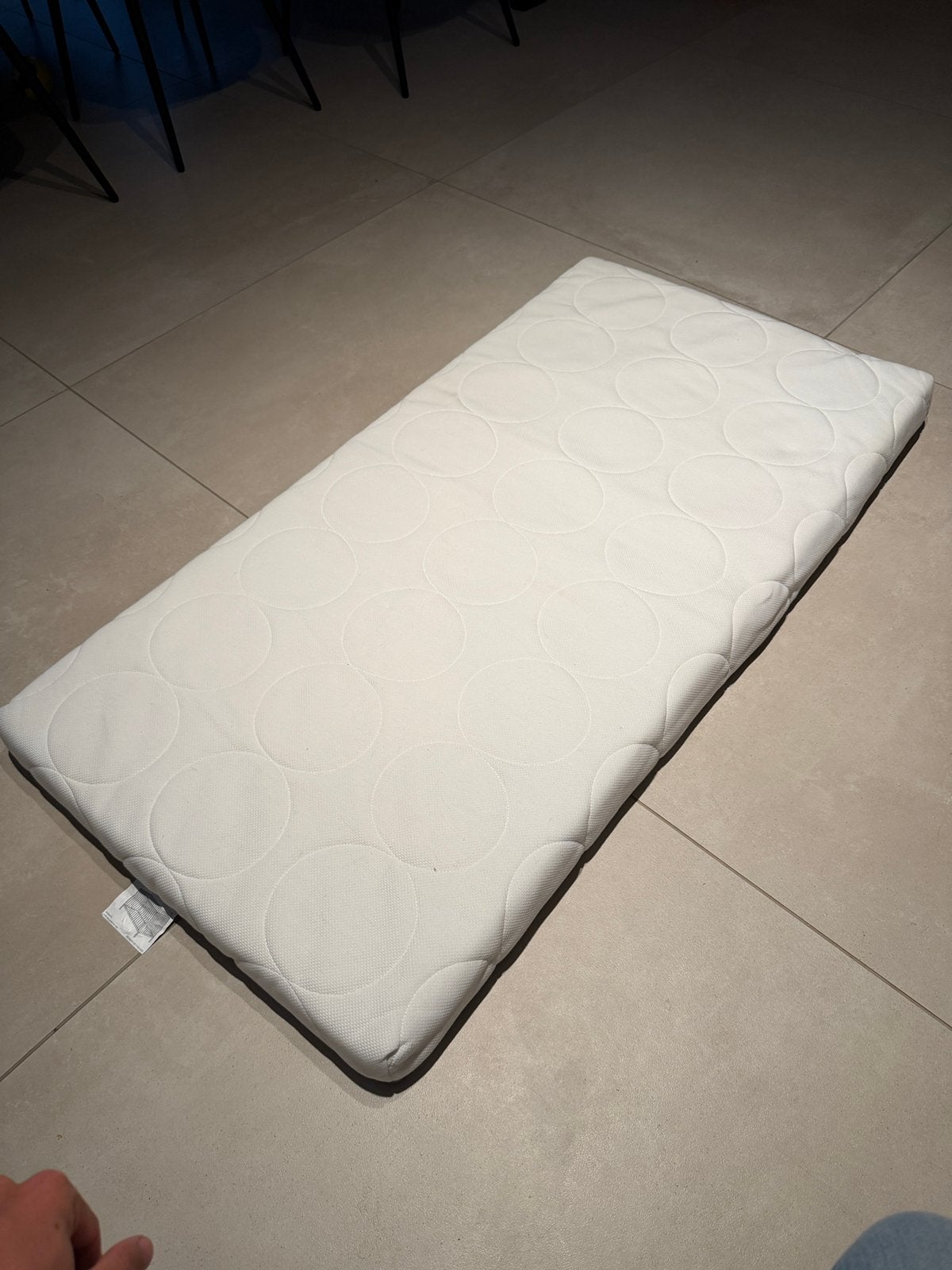 Skönast foam matras babybed (60 x 120), Ophalen, Zo goed als nieuw, Matras