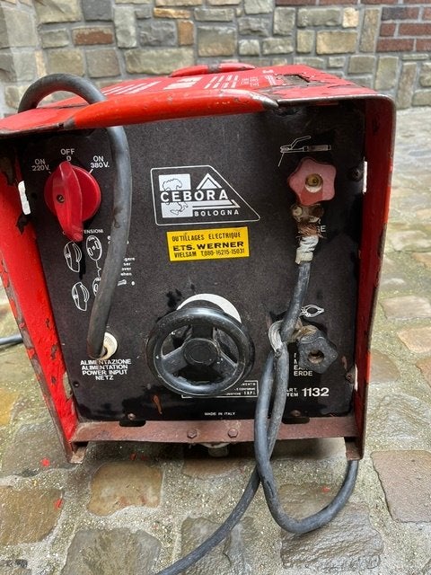 Poste à souder, Enlèvement, Utilisé