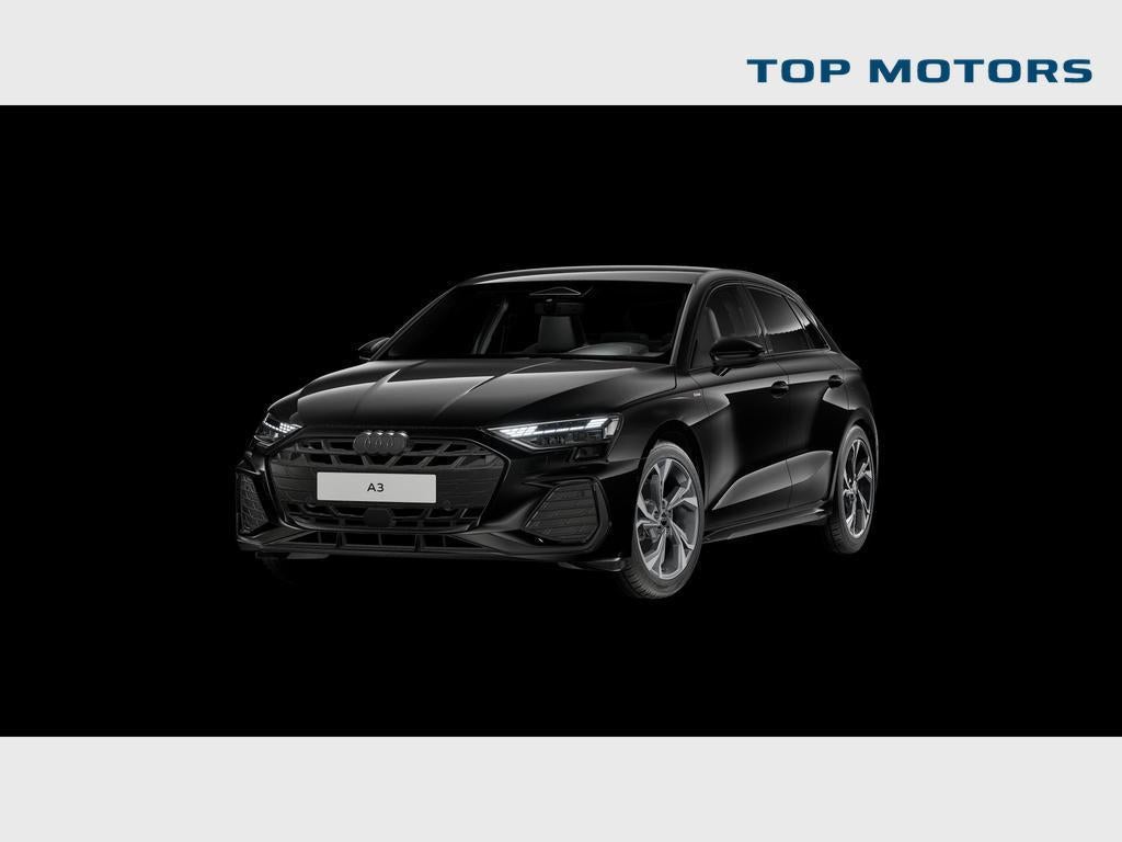 Audi A3 Sportback S line TFSI  85 kW S tronic, Automaat, Navigatiesysteem, Zwart, A3