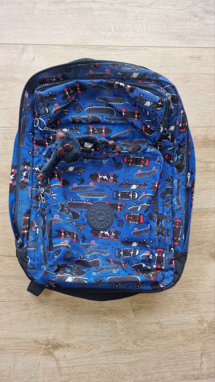 Kipling rugzak, Ophalen