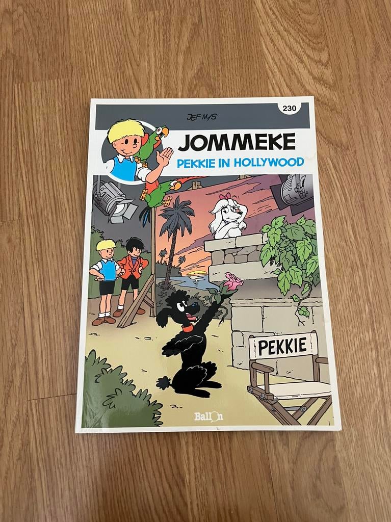 Strip Jommeke. Pekkie in Hollywood, Eén stripboek, Ophalen of Verzenden, Gelezen