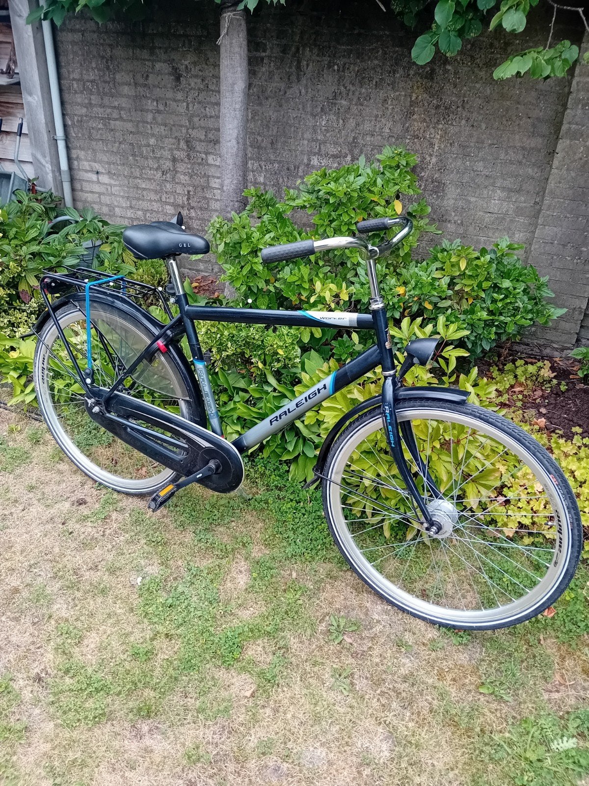 Te koop herenfiets ( raleigh worker), Ophalen, Terugtraprem