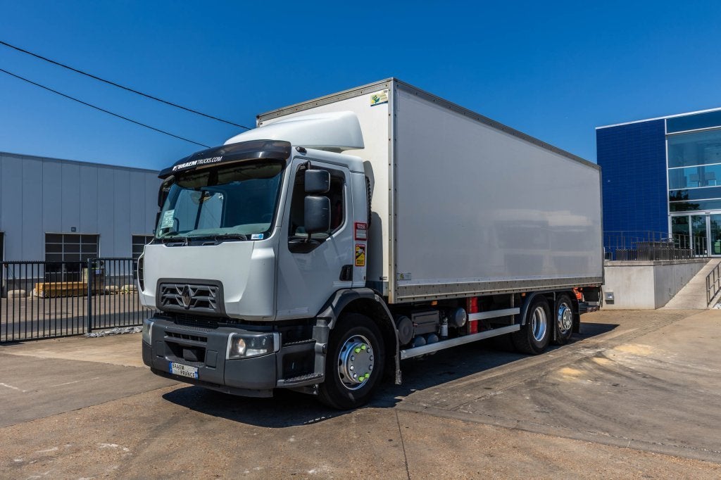 Renault D26.320-6x2+DHOLLANDIA 2T., Euro 6, Entreprise, Renault, Vitres électriques