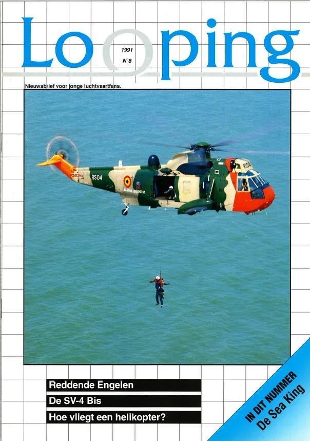 Looping   Nieuwsbrief voor jonge luchtvaartfans  1991 N 8, Verzamelen, Ophalen, Nieuw, Boek of Tijdschrift
