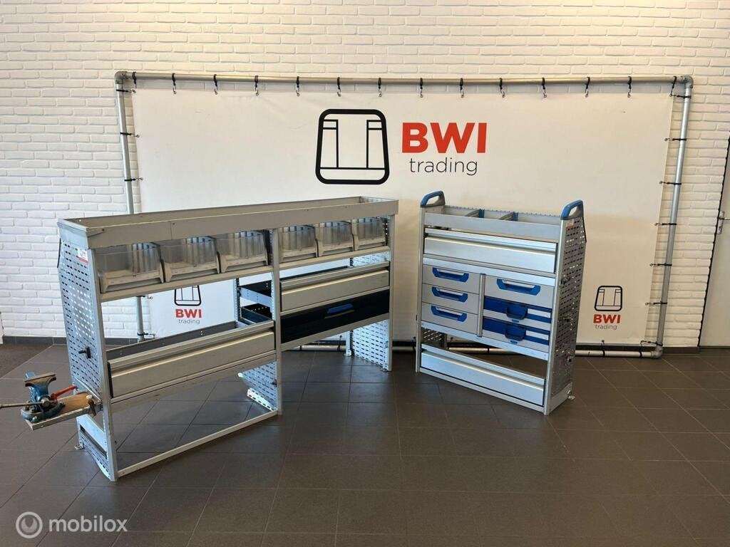 Sortimo set bedrijfswageninrichting L+R complete inrichting, Auto diversen, Ophalen of Verzenden