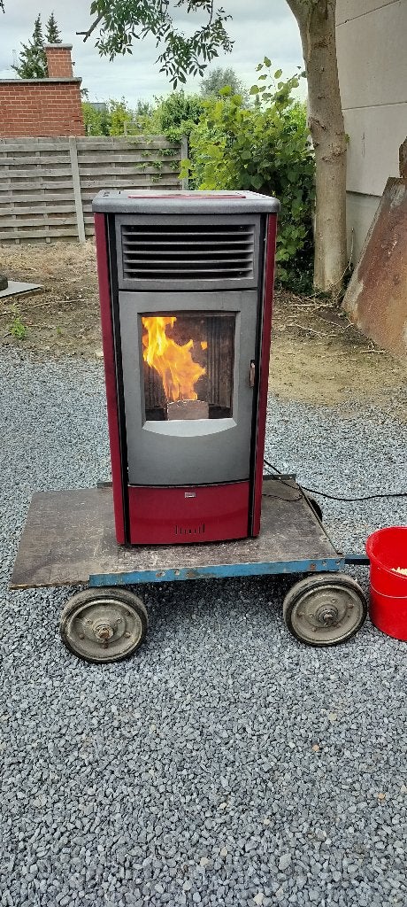 Superior Cleo pelletkachel 6 kW – Piazzetta – werkend getest, Autres carburants, Enlèvement, Utilisé, Poêle à granulés