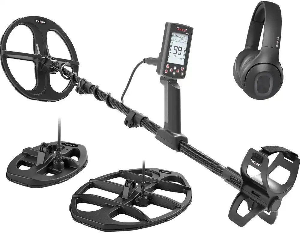 Nouveau Nokta Legend 2 avec 3 disques (promo), Autres marques, Plus de 30 cm, Enlèvement ou Envoi, Discrimination dans la détection de métaux