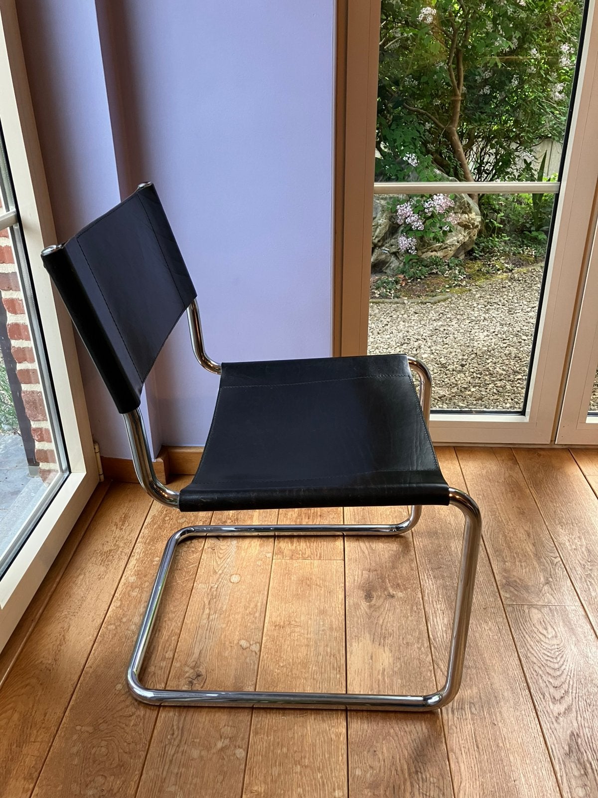 Matteo Grassi design stoel (zwart), Huis en Inrichting, Stoelen, Ophalen, Zo goed als nieuw, Zwart