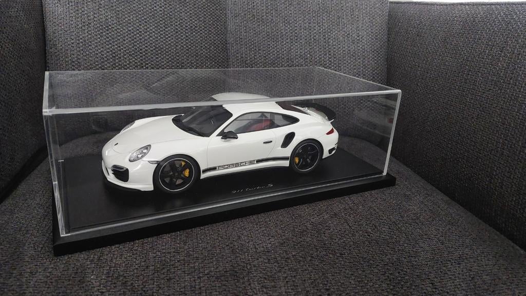 GT Spirit 1/18 Porsche 911 991 Turbo S EXCLUSIEVE(LUXE)!, Ophalen of Verzenden, Zo goed als nieuw, Auto, Overige merken