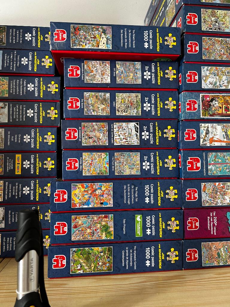 Jan van Haasteren puzzel, Hobby en Vrije tijd, Denksport en Puzzels, Ophalen, 500 t/m 1500 stukjes, Zo goed als nieuw, Legpuzzel