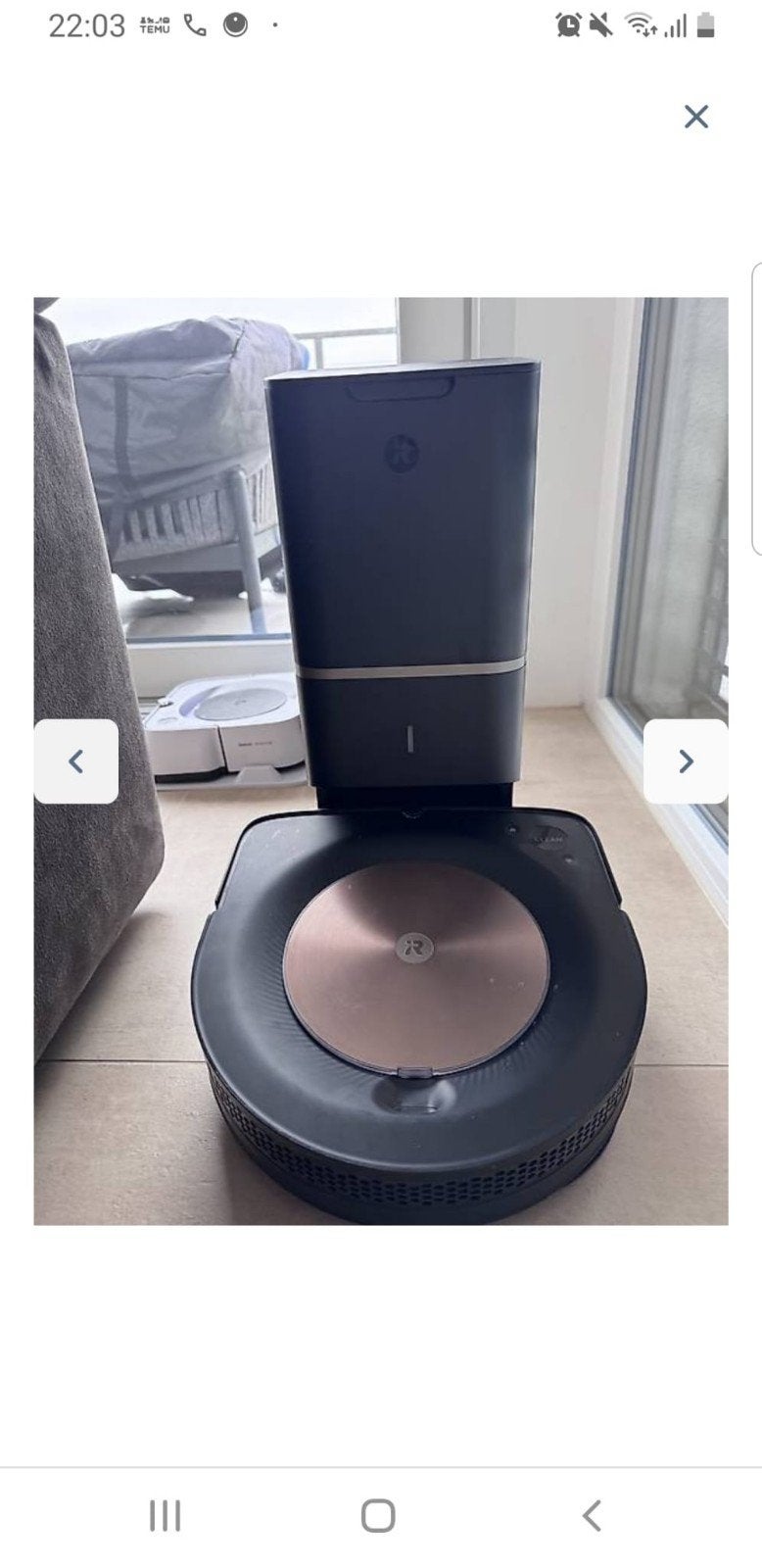 aspirateur iRobot s9+ et Braava jet m26, IRobot, Réservoir, Enlèvement, Convient aux sols durs