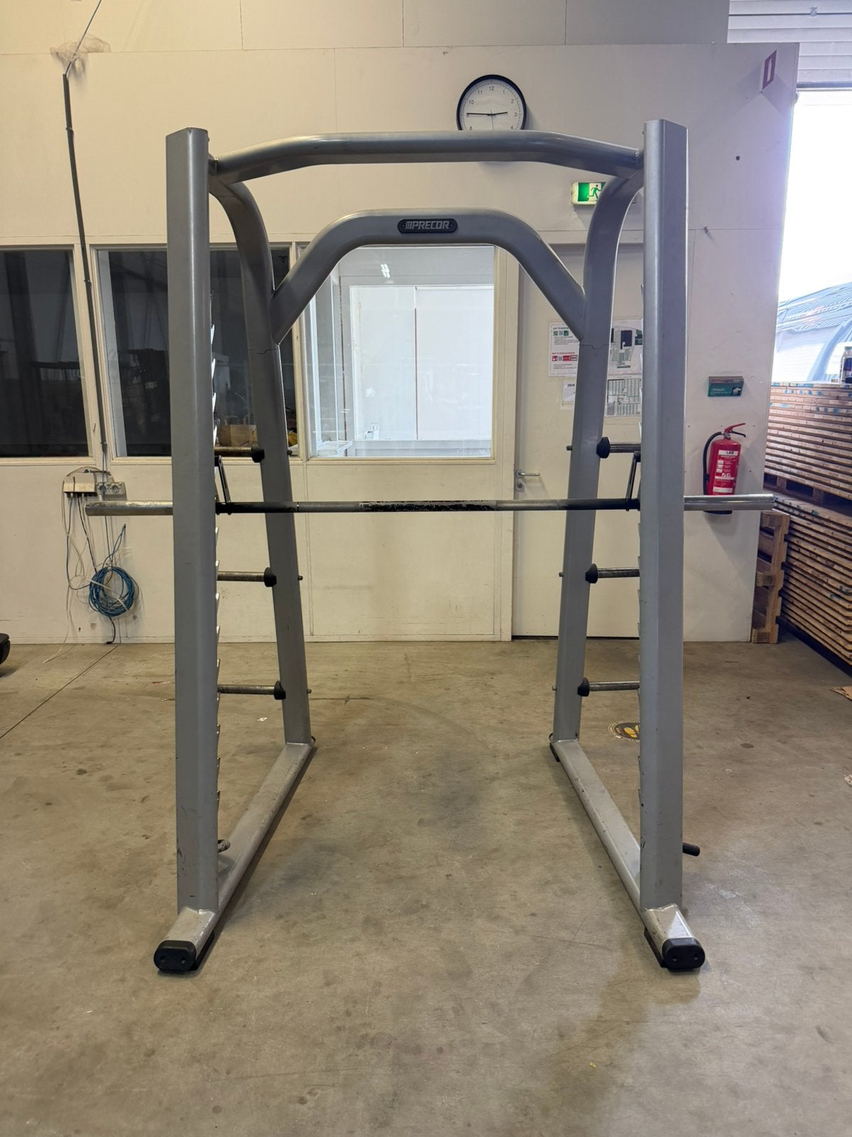 2 Verschillende Smithmachine van merk Precor, Sport en Fitness, Ophalen, Gebruikt