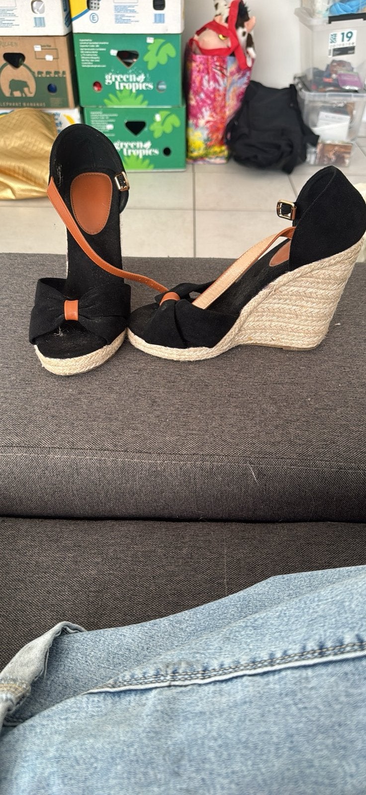 Sandalen, Neuf, Enlèvement, Chaussures de danse, Noir