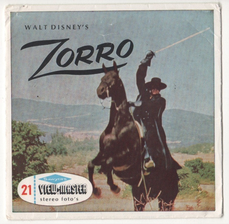 View-master Zorro B 469, Enlèvement ou Envoi