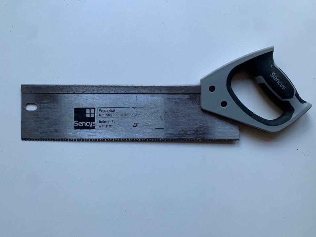 Verstekzaag 30cm, Enlèvement, Utilisé, Scie, Autres marques