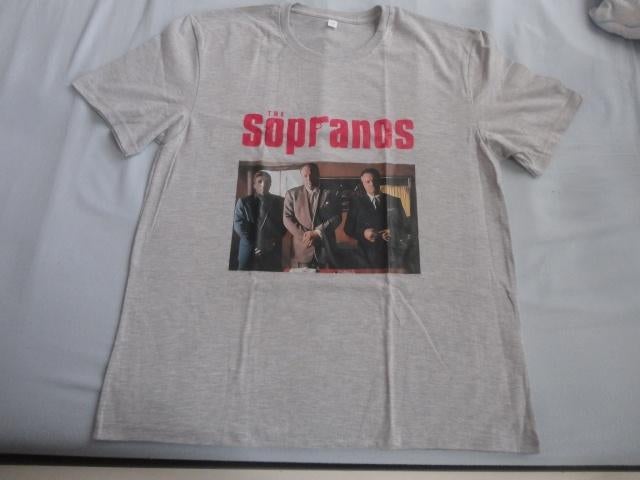 t shirt The Sopranos, Verzenden, Nieuw, Maat 52/54 (L), Grijs