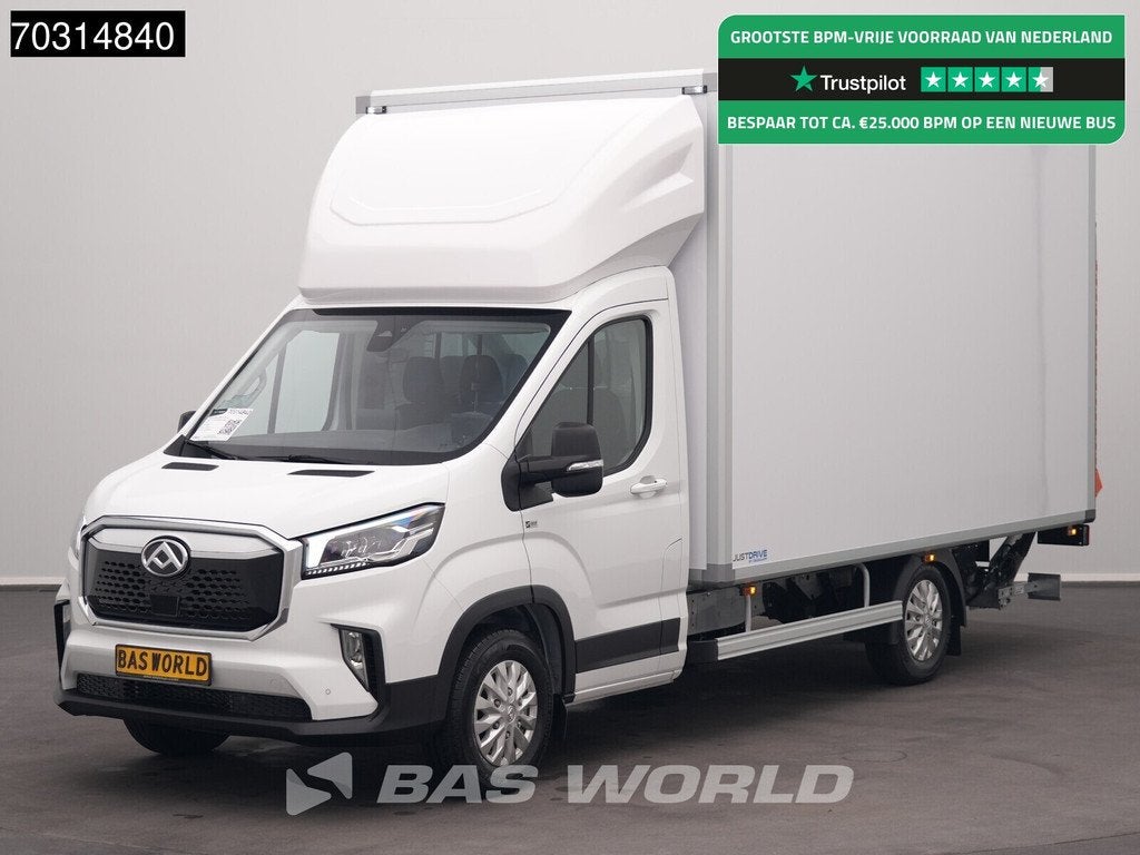 Maxus eDeliver 9 100% Elektrisch 65kWh Dhollandia Laadklep B, Autos, Neuf, Achat, 750 kg, Entreprise