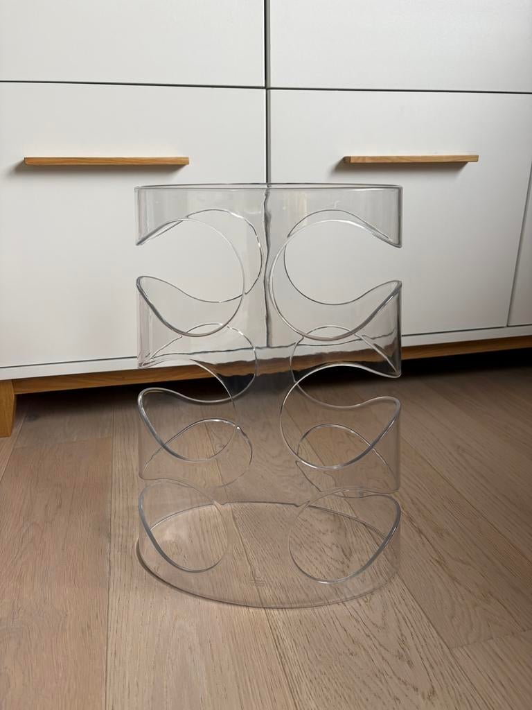 Wijnrek transparant - Umbra, Huis en Inrichting, Ophalen, Zo goed als nieuw