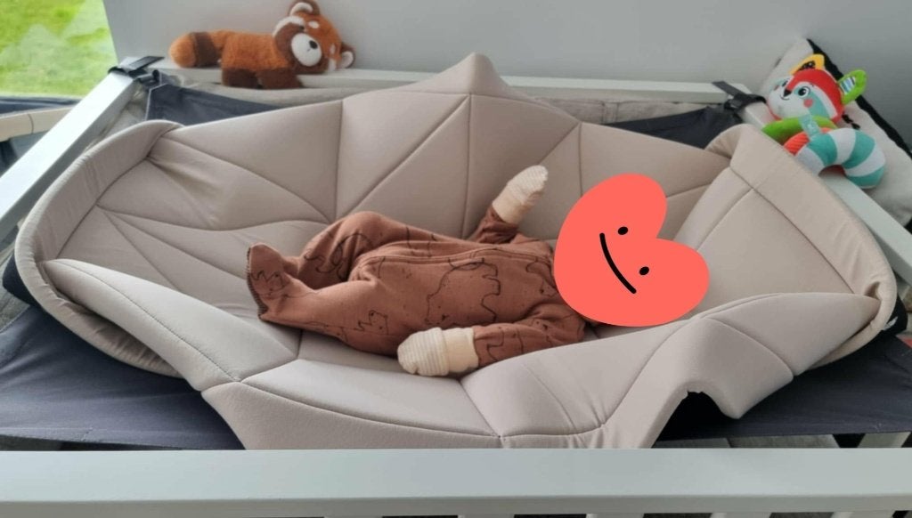 Hangloose baby-hangmat, Kinderen en Baby's, Ophalen, Wasbaar, Overige typen, Zo goed als nieuw