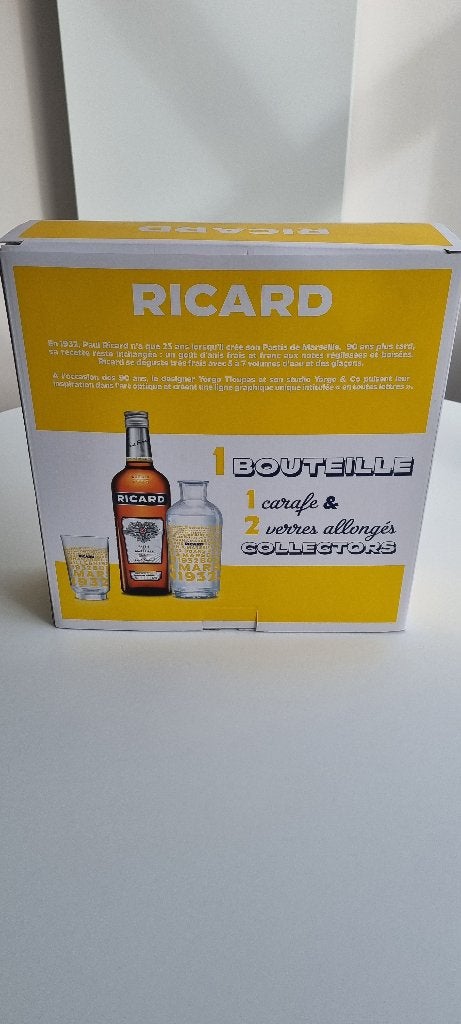 RICARD 90e jubileum limited edition cadeauset Marseille 1932, Verzamelen, Ophalen of Verzenden, Nieuw, Overige typen