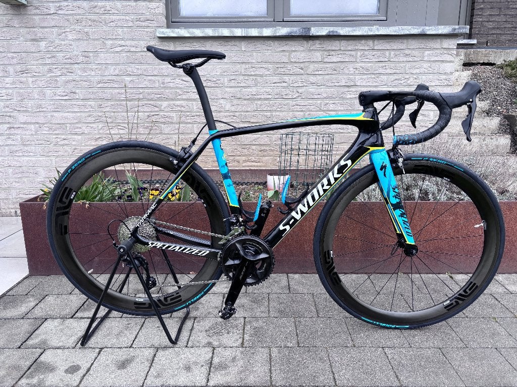 Specialized Sworks Tarmac SL5 maat 54, Fietsen en Brommers, Velgrem, Meer dan 20 versnellingen, 53 tot 57 cm, Ophalen