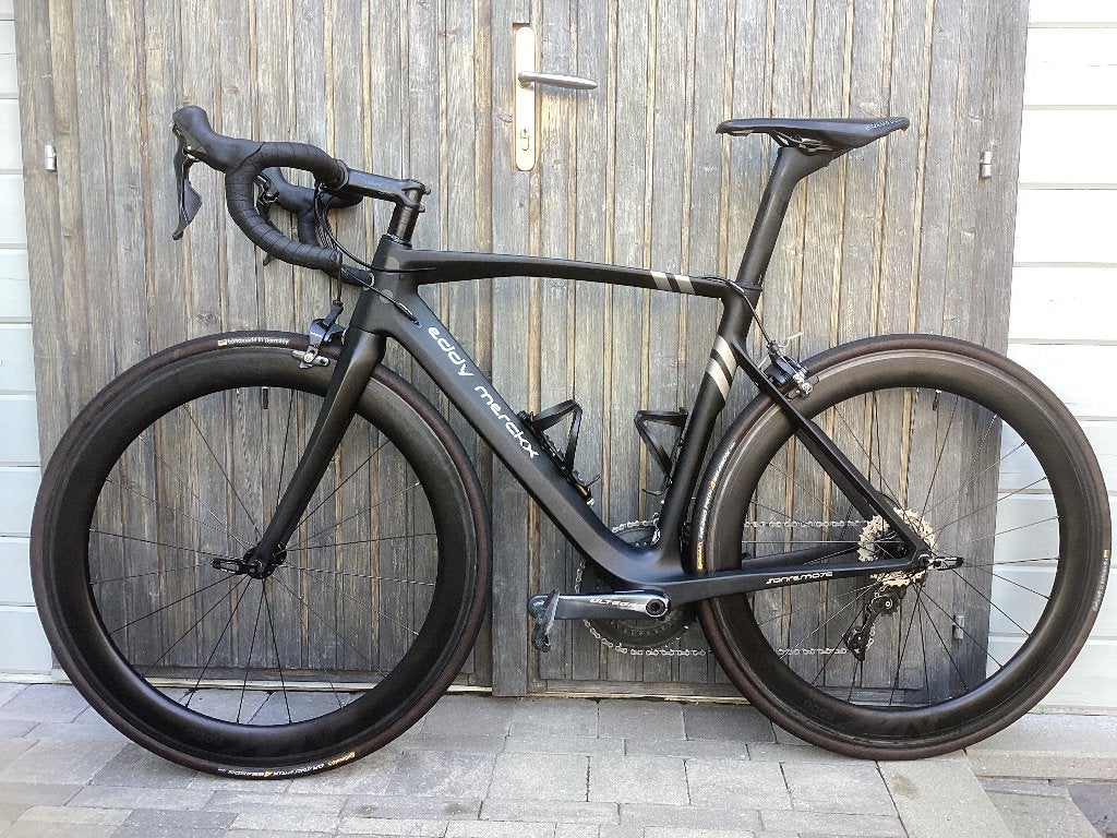 Koersfiets Eddy Merckx San Remo, 28 inch, Gebruikt, Carbon, 57 tot 61 cm
