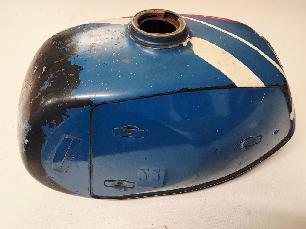 MZ TS 250-brandstoftank  DDR, Livres, Envoi, Utilisé, Pays-Bas