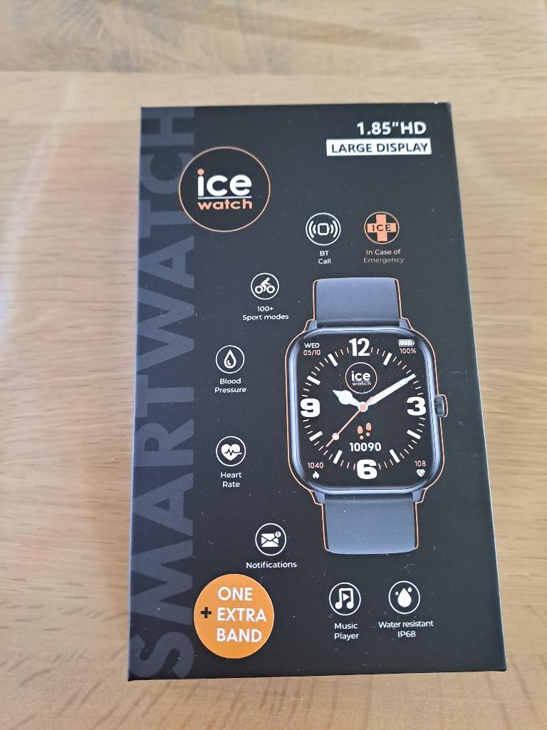 ICE smart watch zwart, Ophalen, Zwart, Nieuw, Conditie