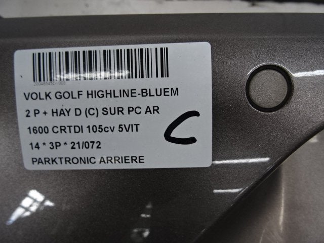 CAPTEUR AIDE AU STATIONNEMENT Volkswagen Golf VII (AUA), Utilisé, Volkswagen