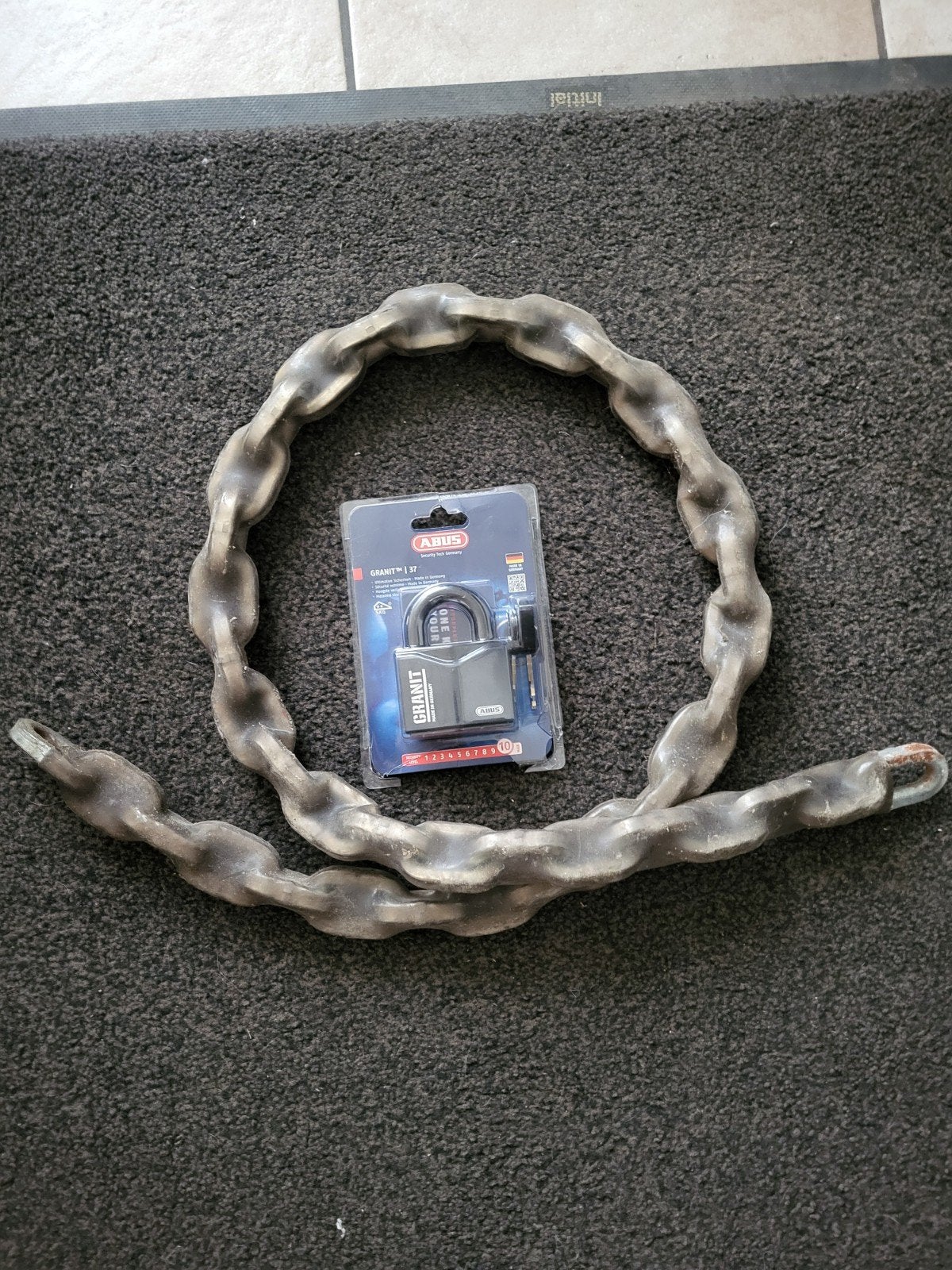 Chaîne ️ antivol, cadenas Abus, Enlèvement