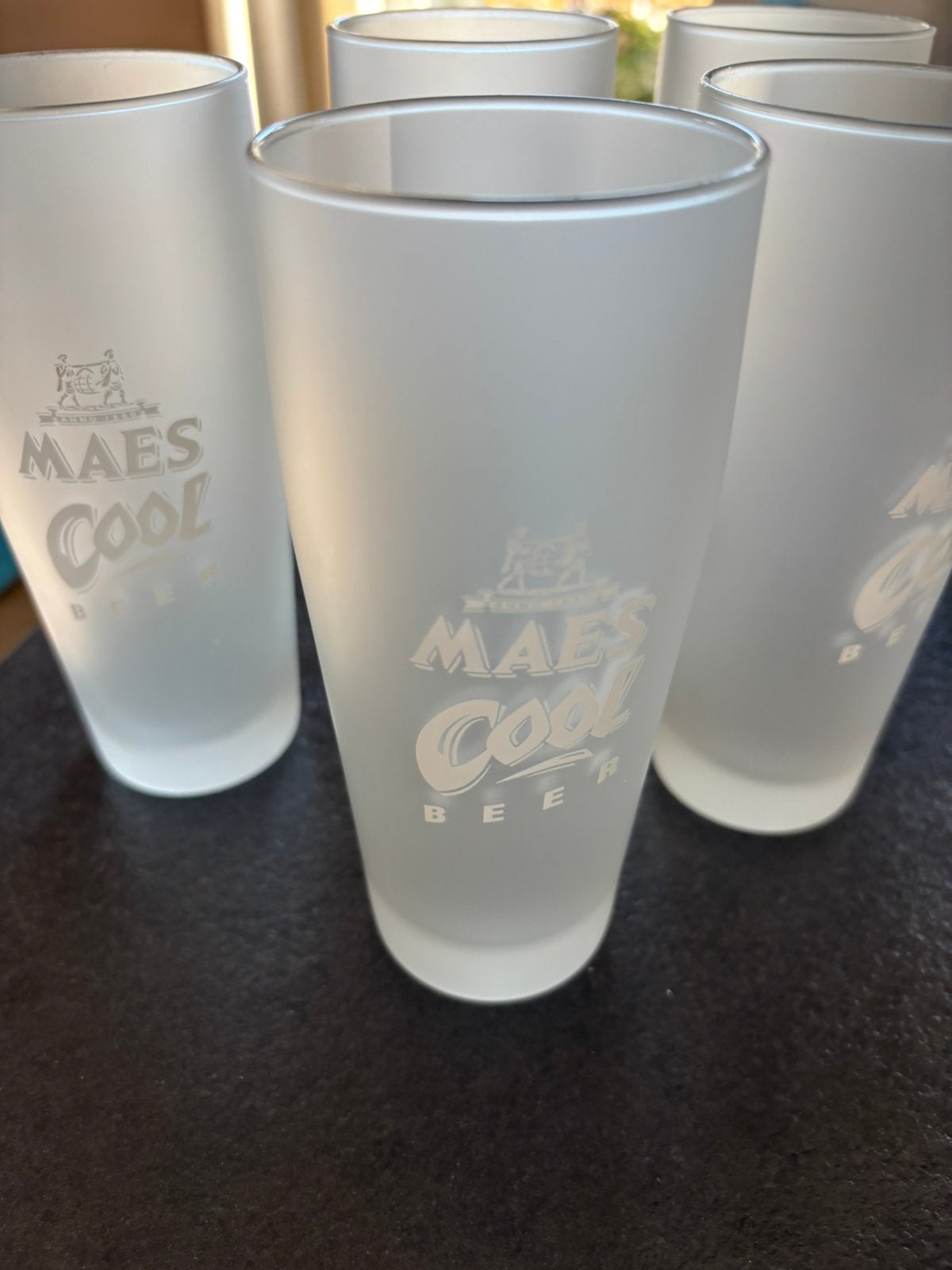 Bier gkazen maes, Verzamelen, Ophalen, Zo goed als nieuw