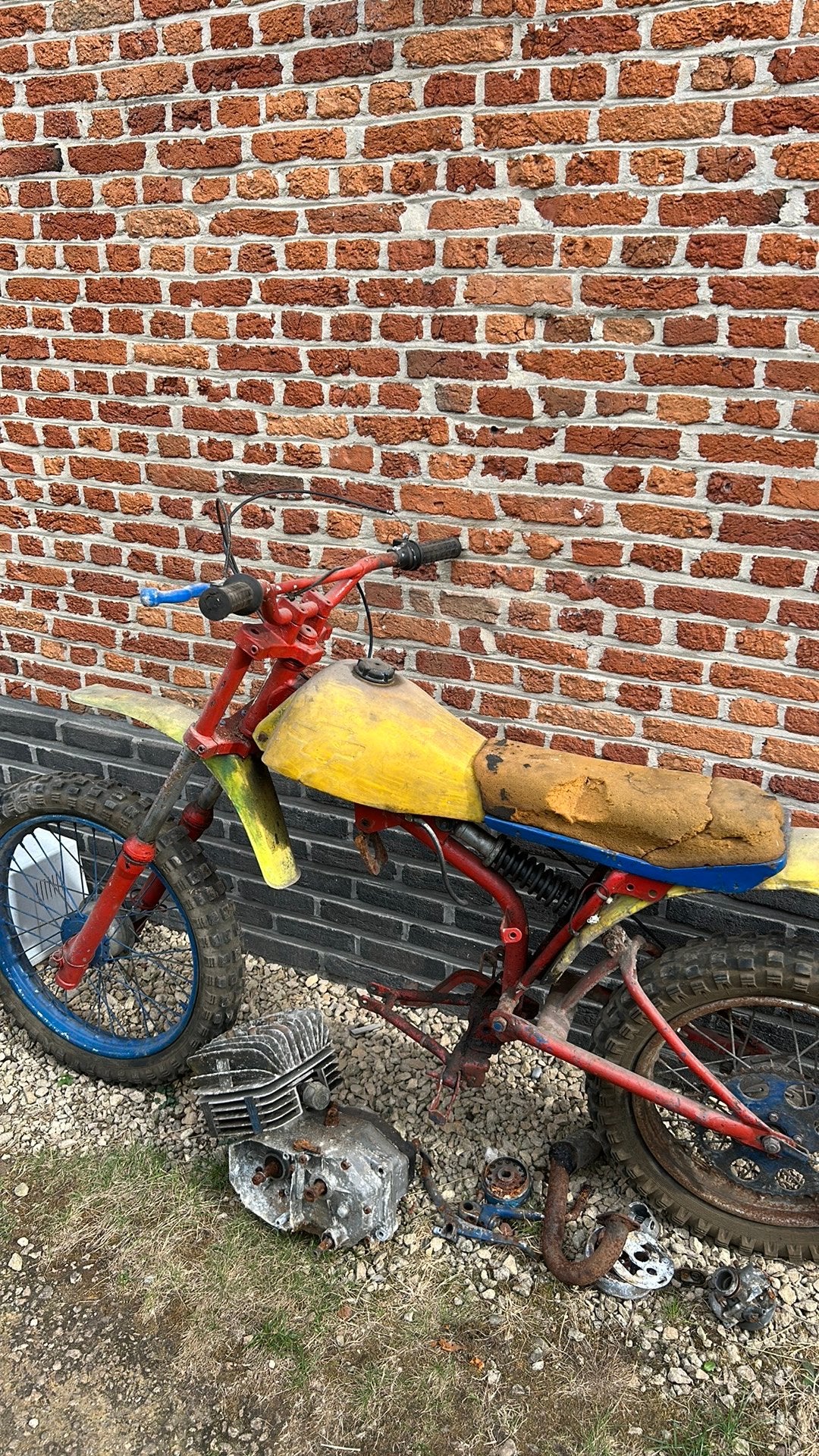 Kinder crosser Italjet, Klasse B (45 km/u), Ophalen, Overige merken, 4 versnellingen