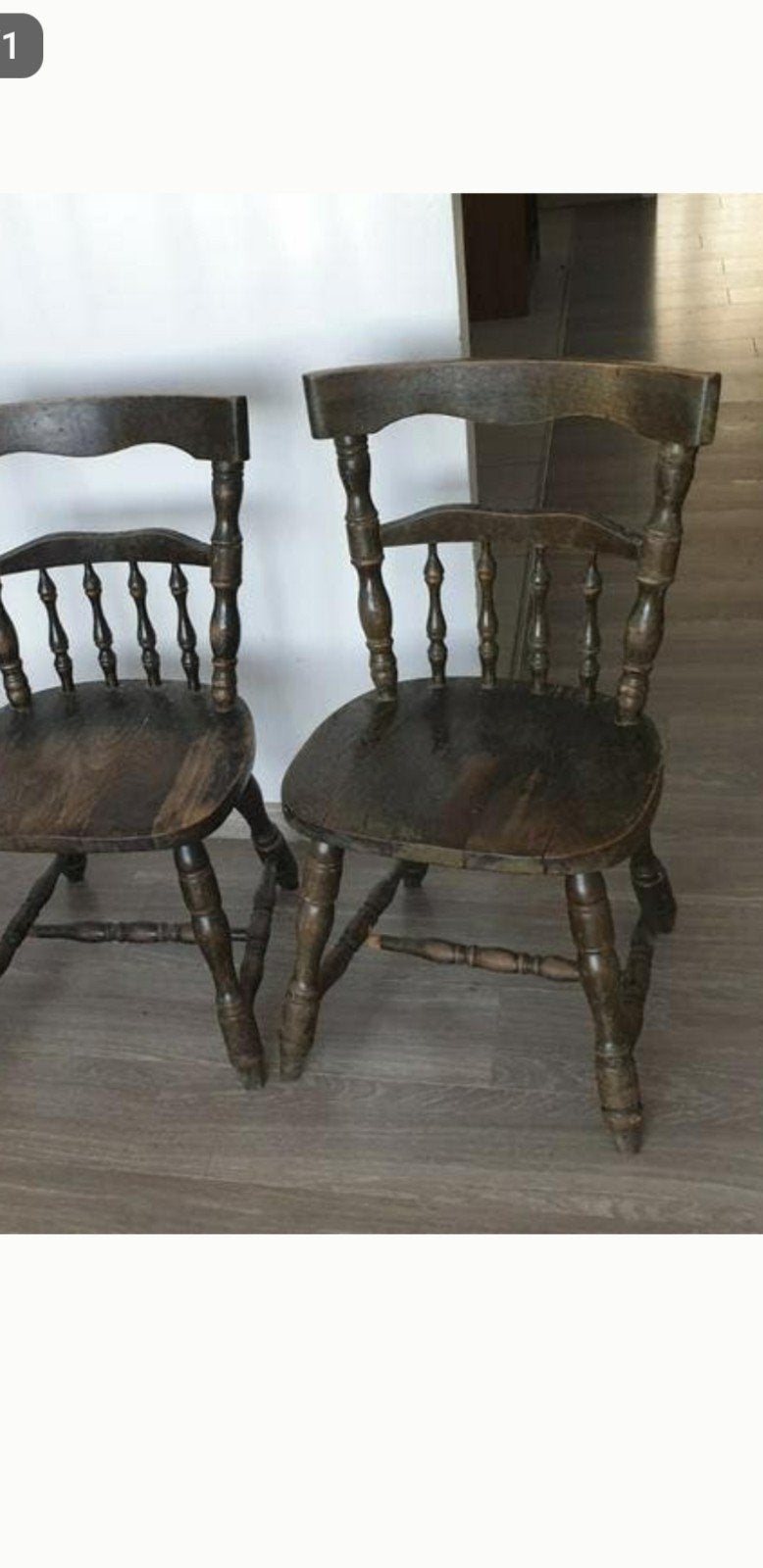 Vintage stoelen, Ophalen