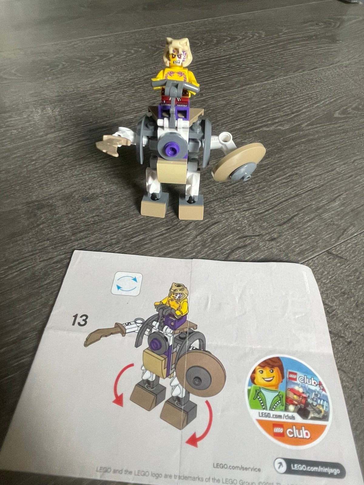 Lego 30291 ninjago, Lego, Ophalen of Verzenden, Zo goed als nieuw, Inclusief instructies