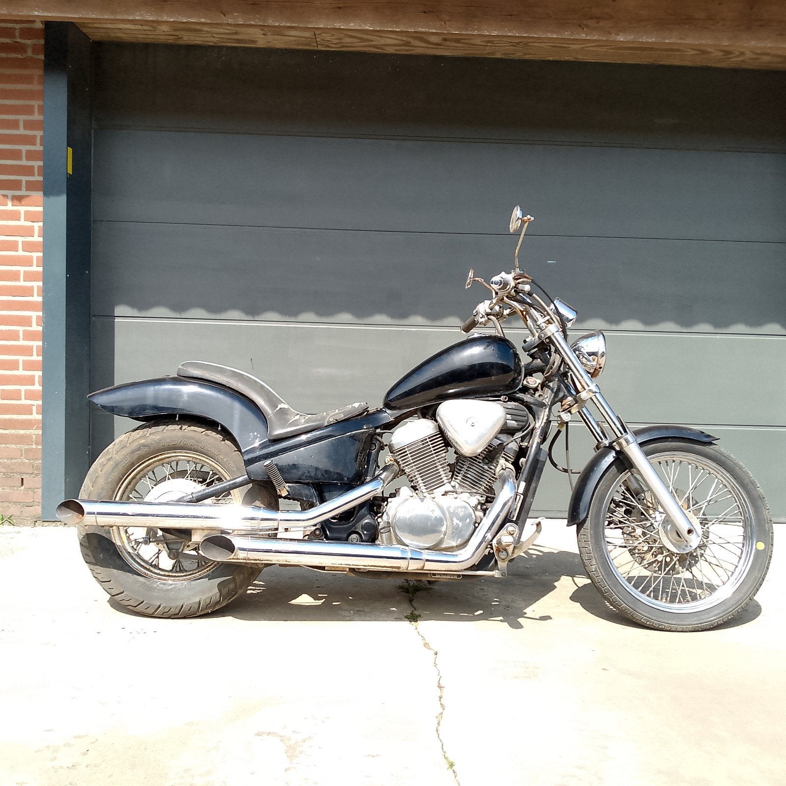 Honda Shadow Vt 600 Hongaars kenteken 1997, 2 cilinders, Chopper, Gebruikt, Particulier