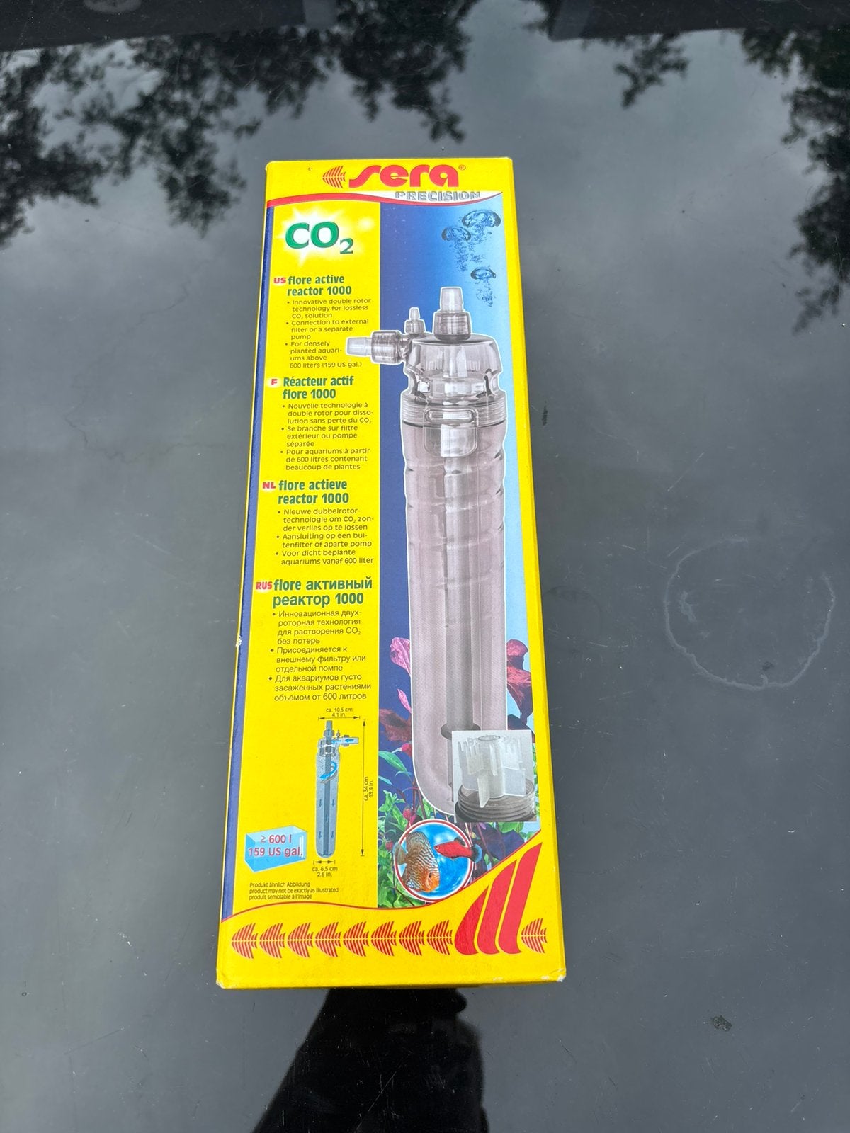 Sera Flore Active Reactor 1000 CO₂ – Zo goed als nieuw, Dieren en Toebehoren, Ophalen of Verzenden, Pomp, Filter, Sera