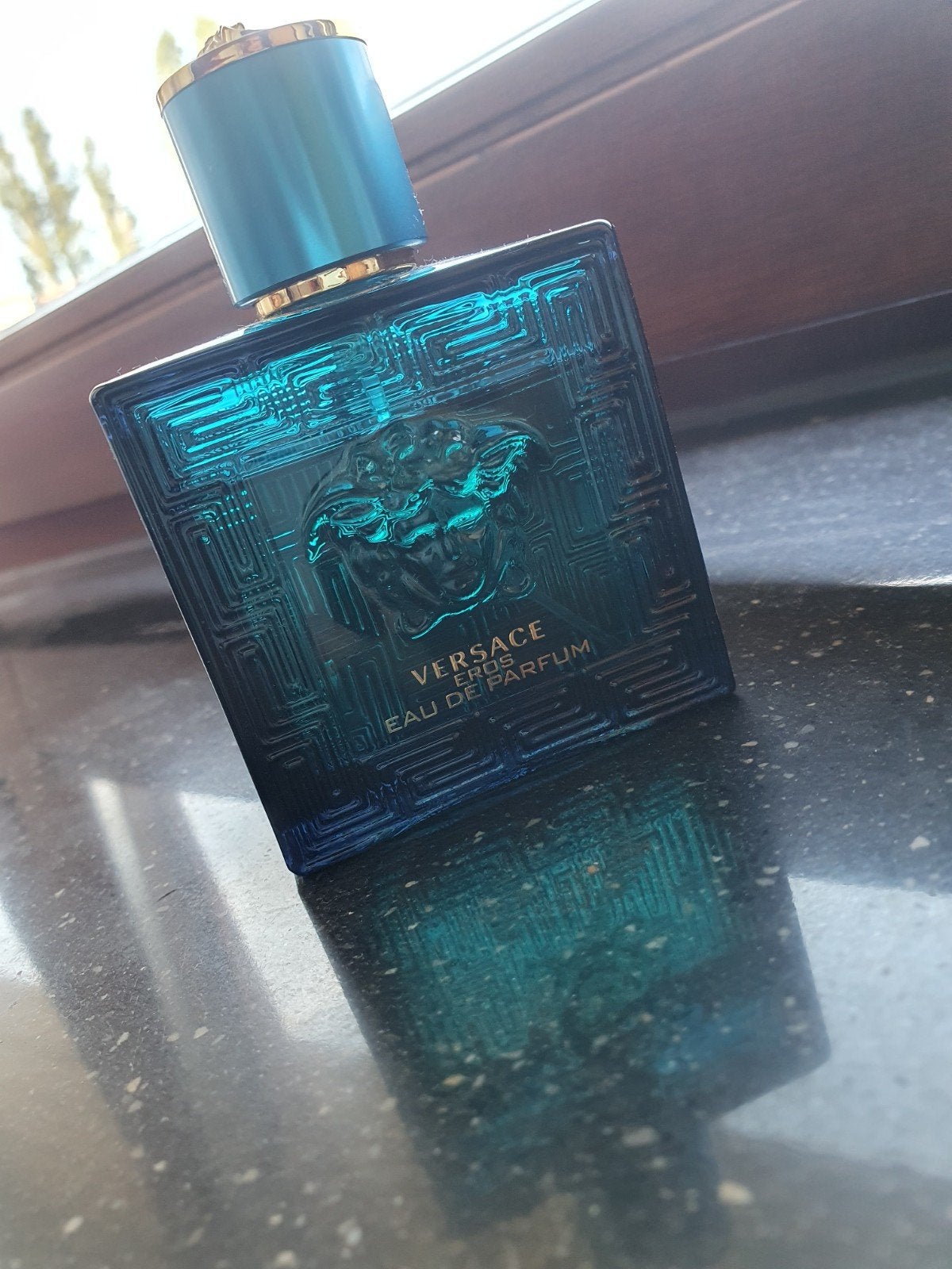 Versace eros eau de parfum 50ml, Ophalen, Zo goed als nieuw