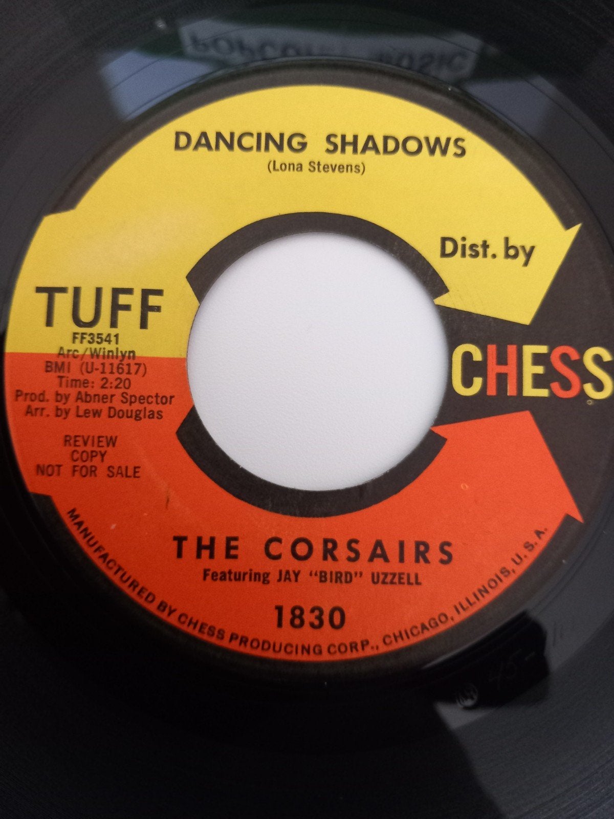 THE CORSAIRS. DANCING SHADOWS. OLDIES USA 45T