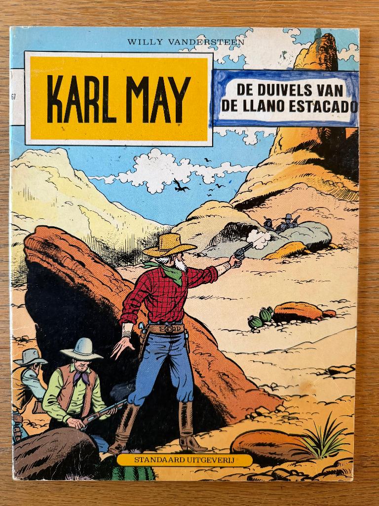 Karl May - De duivels van de Llano Estacado, Enlèvement ou Envoi, Willy Vandersteen, Une BD, Utilisé