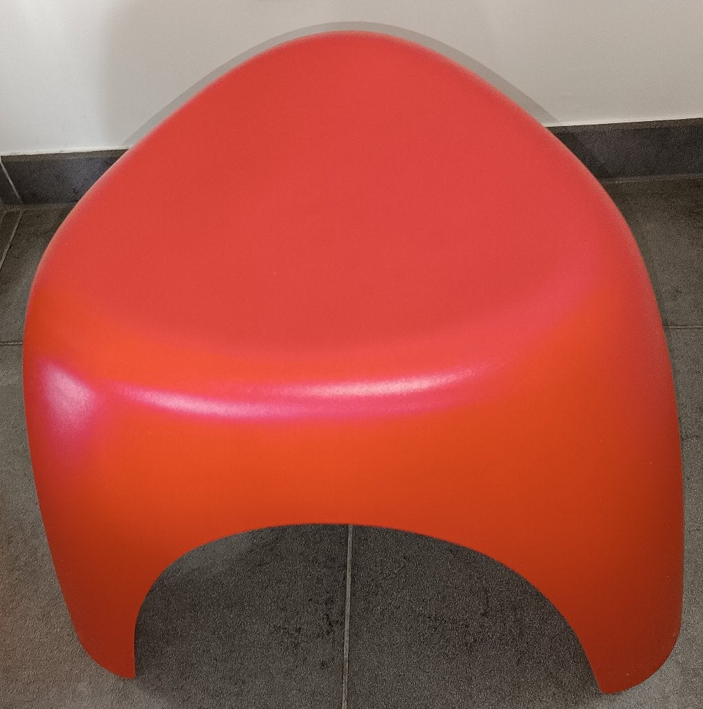 Fauteuil éléphant rouge VITRA réouverture Atomium en 2006, Enlèvement, Utilisé