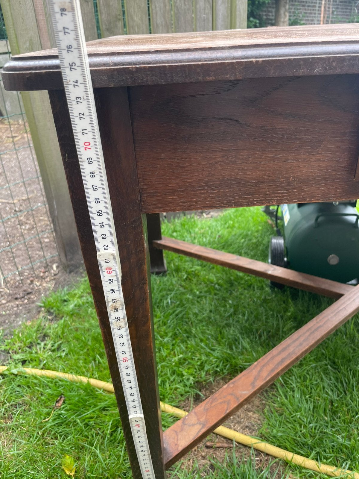 Tafel massief eik, Enlèvement, Utilisé