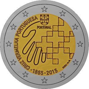 2€ munt Portugal 2015, Ophalen, Portugal, Losse munt