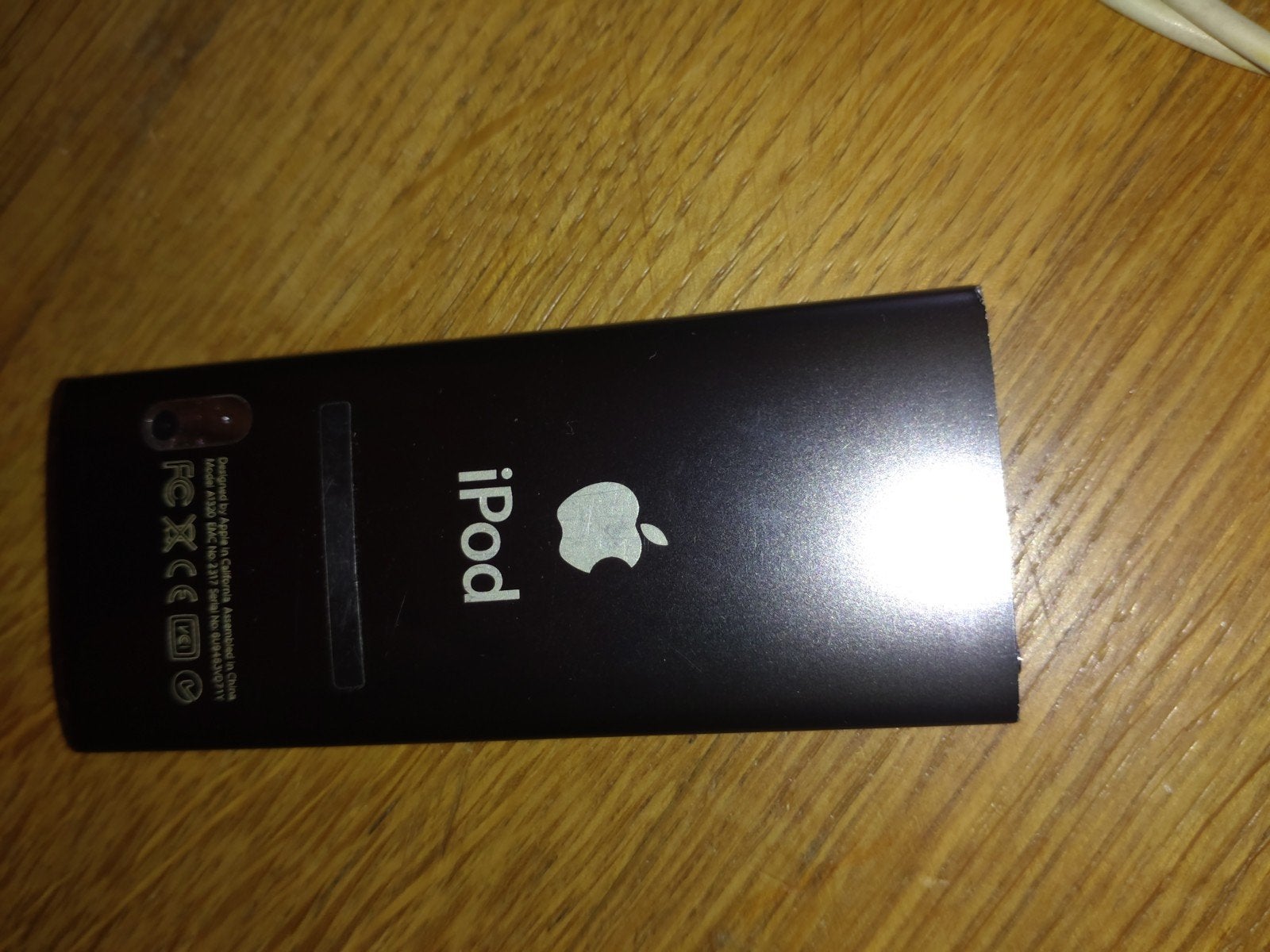 iPod Apple 5e génération 8 GB, Enlèvement