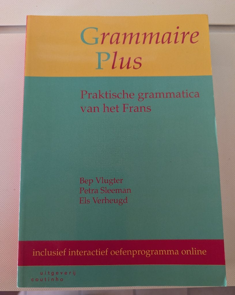 Grammaire Plus - Praktische grammatica van het Frans, Ophalen of Verzenden, Nieuw, Bep Vlugter, Petra Sleeman en Els Verheugd