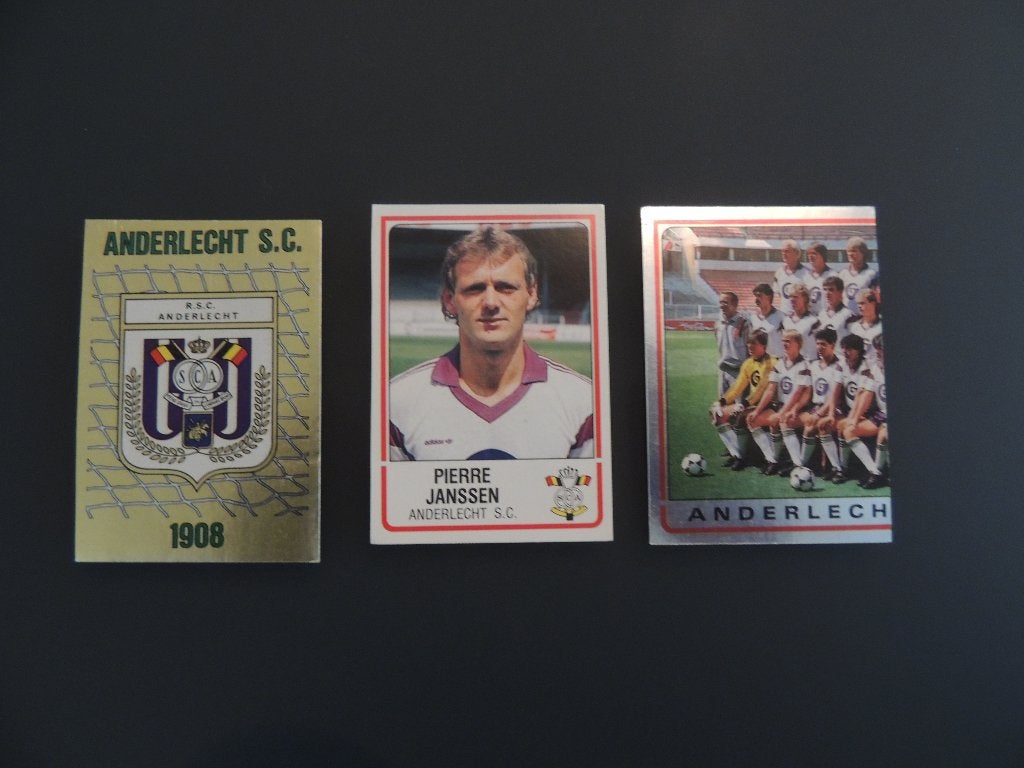 Panini FB 86 Anderlecht, Verzamelen, Ophalen of Verzenden, Zo goed als nieuw