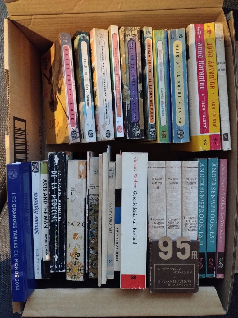 Partij boeken: Tolstoï, Bukowski, Faulkner, Pearl Buck, Ophalen of Verzenden, Gelezen