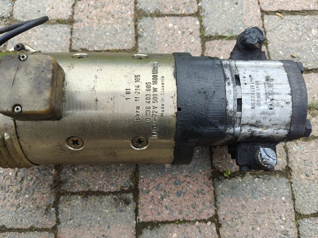 Elektromotor met oliepomp, Zakelijke goederen, Ophalen