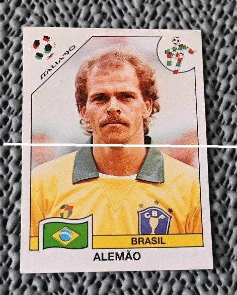 Panini Italia 90 Brazilie Alemao, Verzenden, Nieuw, Poster, Plaatje of Sticker