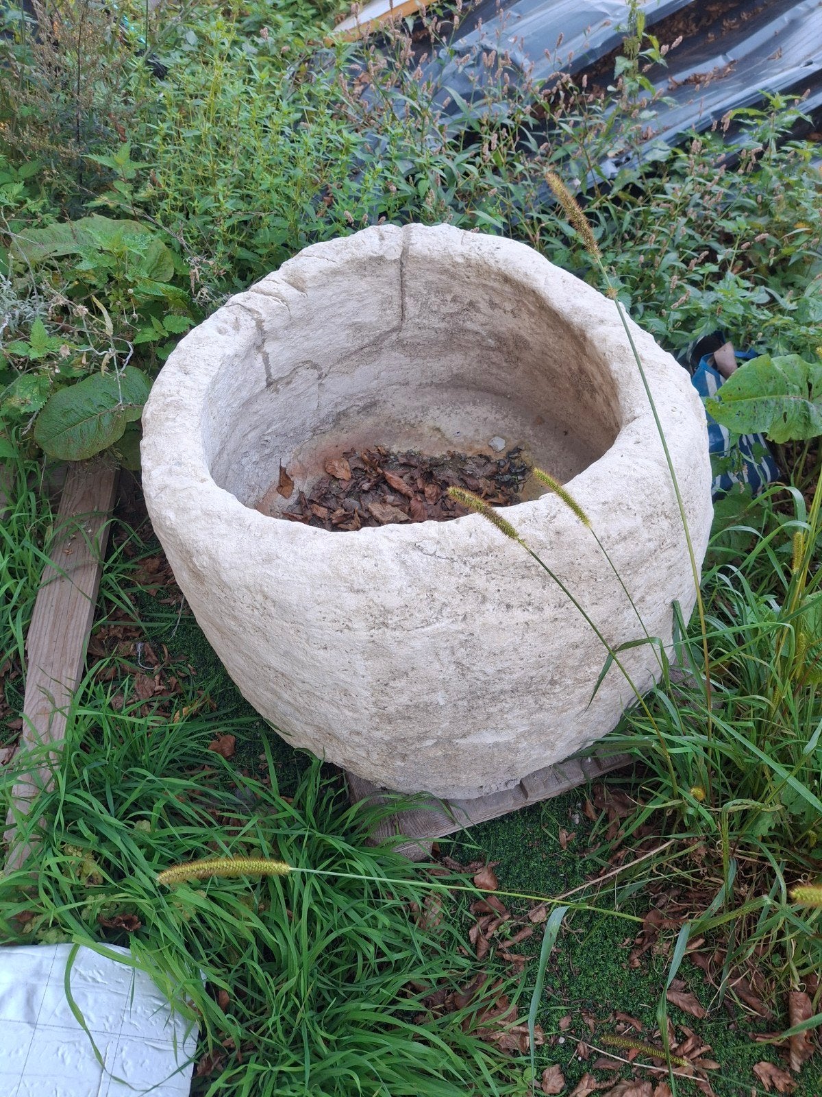 bloempot, Tuin en Terras, Ophalen, Steen